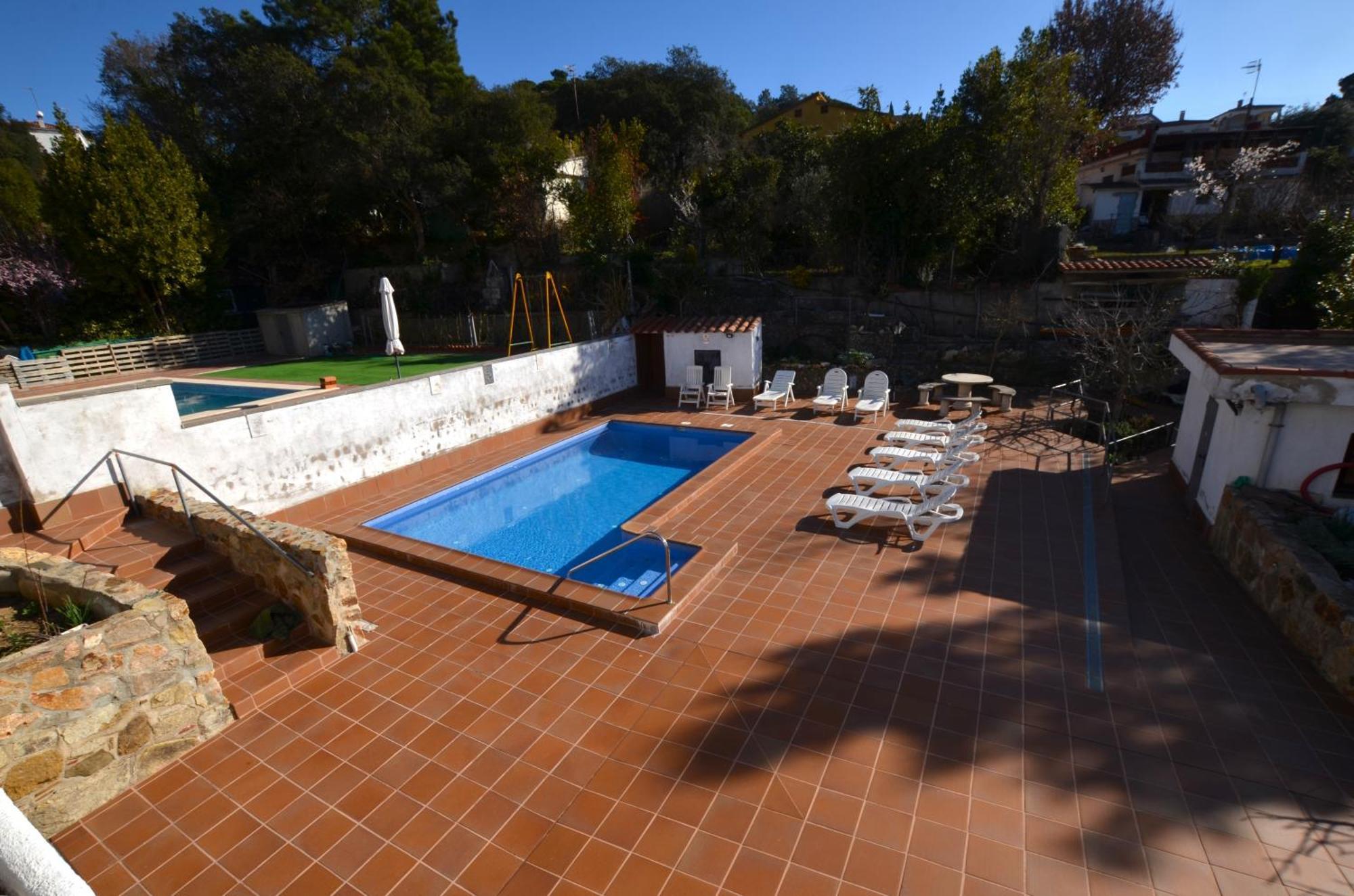 Villa Fernando 12 Personas 8Km Lloret De Mar Girona Kültér fotó